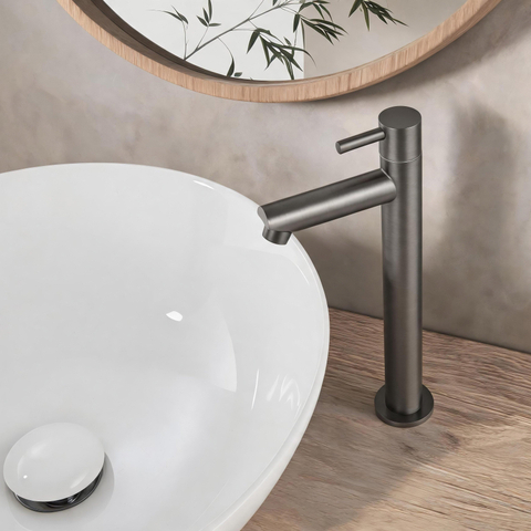 FugaFlow Eccelente Sobrado Robinet de lave-mains - surélevé - apparent - gunmetal SW1590124