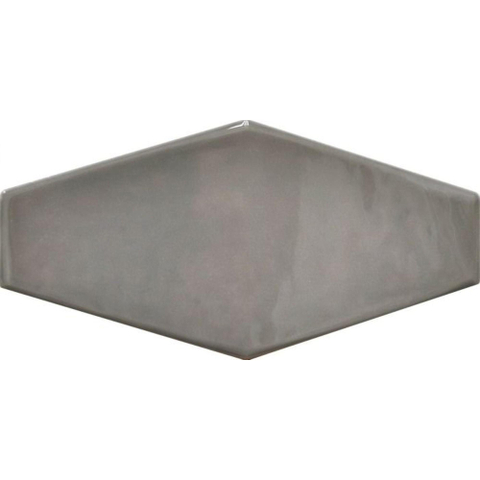 ÉCHANTILLON Terravito Bedoro Carrelage murale - 10x20cm - 8.5mm - Rectangle - Graphite Brillant SW736000