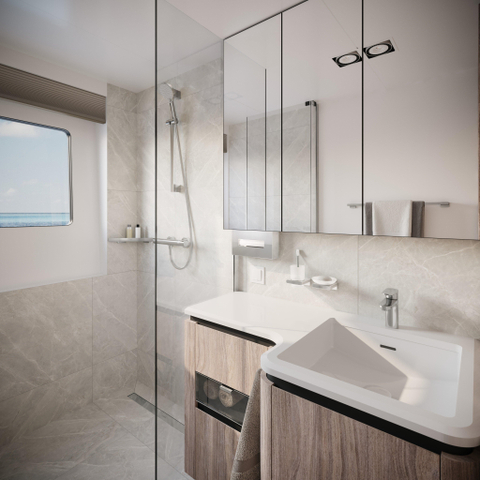 Hansgrohe AddStoris Q AddStorisdrikbeker mat - glas - met houder - hoogglans chroom SW651133