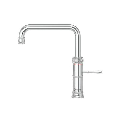 Quooker Classic Fusion Square kokendwaterkraan - draaibare uitloop - Combi+ reservoir - Warm / kokend water - Chroom SW299656