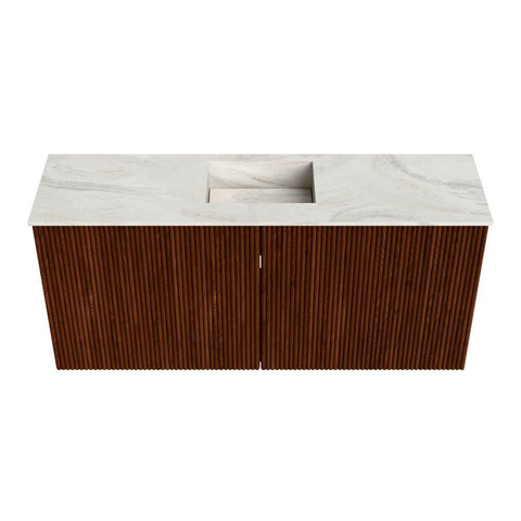 Mondiaz JOYA-DLUX 90cm toiletmeubel - kleur Ruby - Wastafel FAYE positie Midden 1 kraangat kleur Ostra. SW1423786