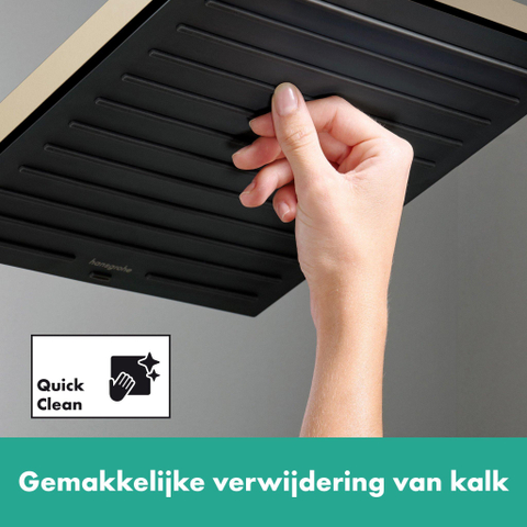 Hansgrohe Pulsify e Hoofddouche 260 - 1jet - ecosmart + - geborsteld brons SW918407
