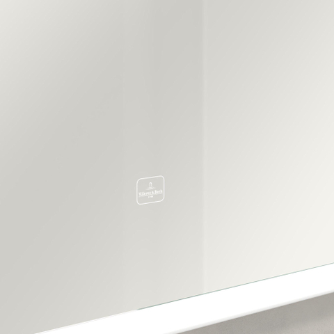 Villeroy & Boch Subway 3.0 spiegel - 100x75cm LED licht rondom - mat zilver SW641589