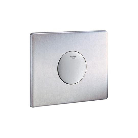 Grohe Skate Bedieningsplaat - enkelspoeling - verticaal/horizontaal - rvs 0729141