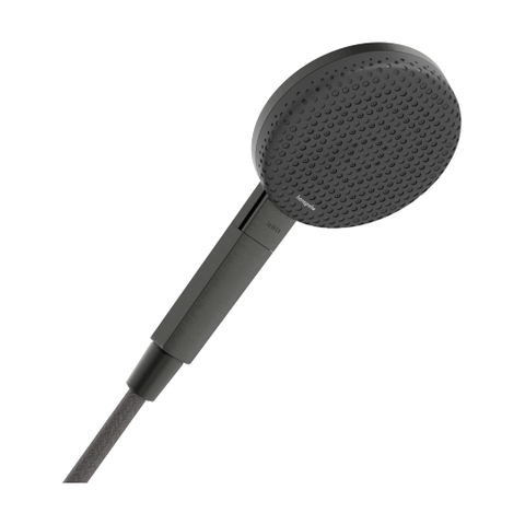 Hansgrohe Raindance Alive Select S - handdouche 125 - 3jet - ecosmart - geborsteld zwart chroom (antraciet) SW1387961