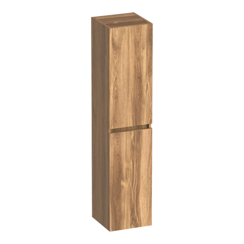 BRAUER Joy Armoire de salle de bains - 160x35x35cm - 2 portes - sans poignée - réversible gauche ou droite - Honey SW1200976