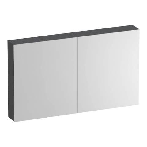 BRAUER Impress Deluxe armoire de toilette – 119 x 70 x 15 cm – Éclairage LED – Timber Grey SW1198954