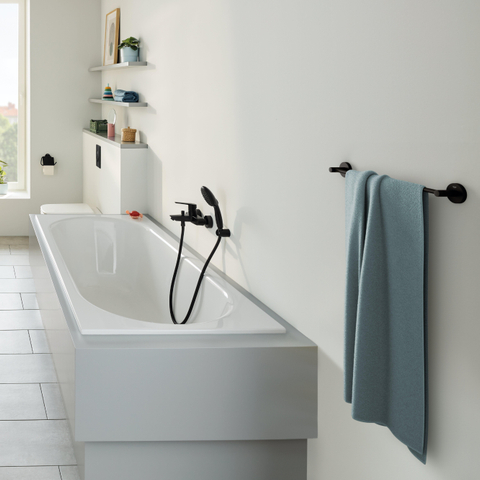GROHE Start porte-serviettes - 45cm - 1 bras - noir mat SW1126460