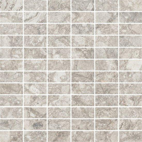 Vtwonen composite Mozaïektegel - 30x30cm - 9mm - Light grey mat SW367083