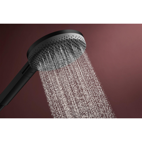 Hansgrohe Raindance Alive Select S - handdouche 125 - 3jet - mat zwart SW1388281