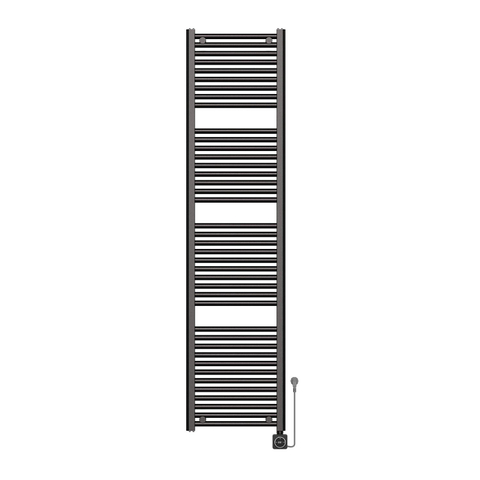 Wiesbaden Elara Elektrische radiator Smart WiFi - 181.7x45cm - PVD - gunmetal (antraciet) SW1210946