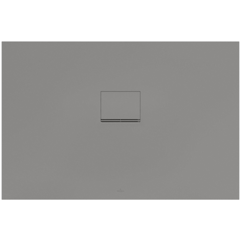 Villeroy & Boch Squaro infinity receveur de douche - 120x80x4cm - gris SW28737