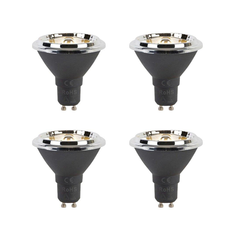 Luedd Ampoule LED - set de 4 - GU10 - 6W - 2700K - 450LM - dimmable SW1211343