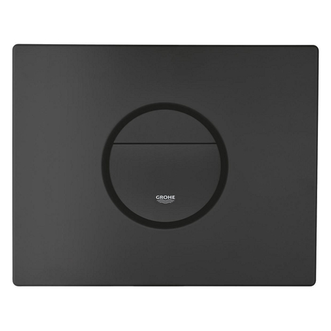 Grohe Nova Cosmopolitan Bedieningsplaat - dualflush - phantom black (zwart) SW1077319