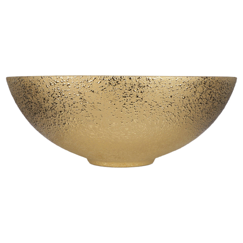 Differnz BRIGHT Vasque à poser - 36x14cm - émaillée - or SW1236909
