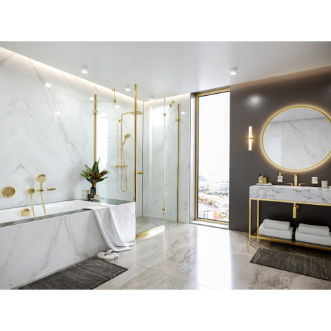 Hansgrohe AddStoris Q zeephouder - met schaal - goud SW651176