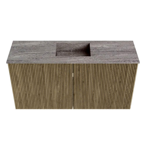 Mondiaz JOYA-DLUX 80cm toiletmeubel - kleur Dusk - Wastafel FAYE positie Midden 1 kraangat kleur Oza. SW1425981