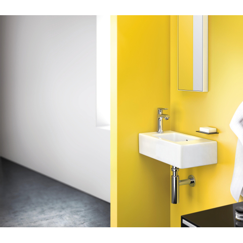 Hansgrohe Metris Eengreeps fonteinmengkraan - 100 met trekwaste - hoogglans chroom 0450930