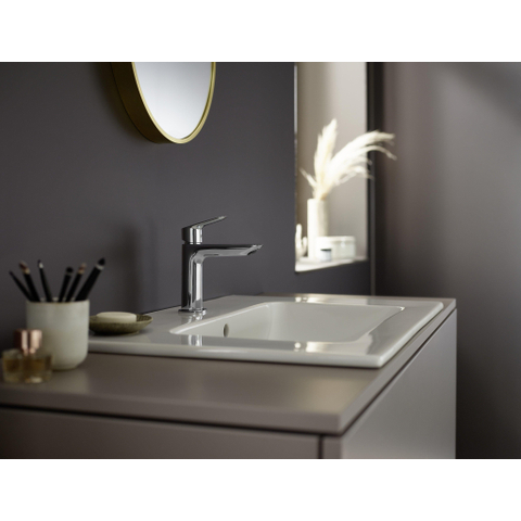 Hansgrohe Logis Fine - eengreeps wastafelmengkraan - 110 met afvoerplug - hoogglans chroom SW651454