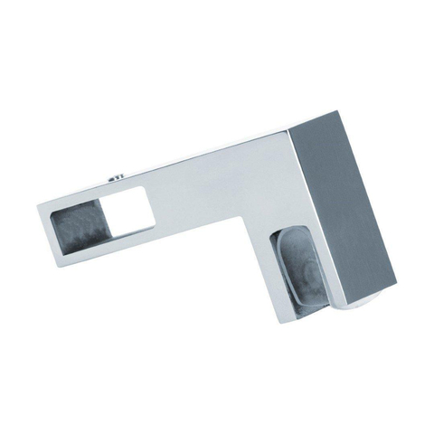 Saniclass Create Cabine de douche carrée en 3 parties 100x100cm sans profilé avec verre de sécurité anticalcaire 8mm Chrome brillant SW223605