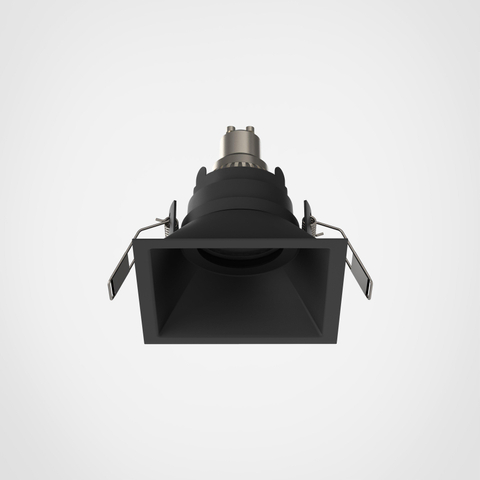 Astro Minima Slimline Square Inbouwspot IP65 exclusief GU10 mat zwart SW492809