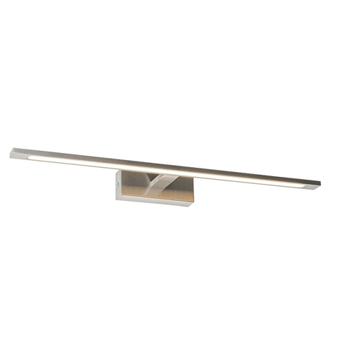 QAZQA Jerre applique murale - 62x13,5x5,5cm - LED incluse - IP44 - acier SW1187246