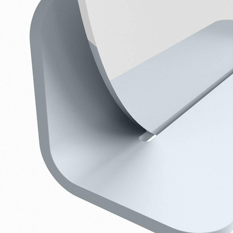 Mondiaz SPOT miroir – Ø 40 cm – avec tablette – Clay (brun) SW1235503