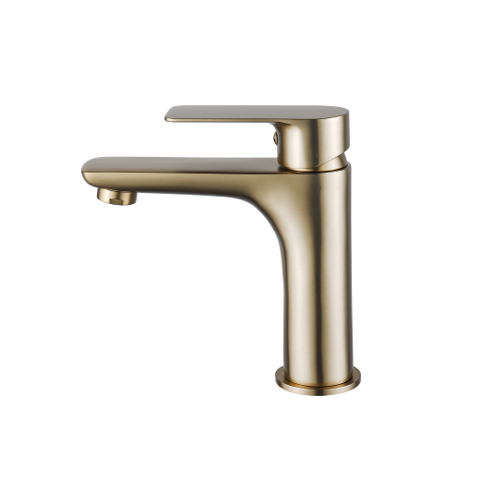 Adema Sparkle 2.0 wastafelmengkraan - goud mat licht beschadigd OUTLETSTORE STORE41892