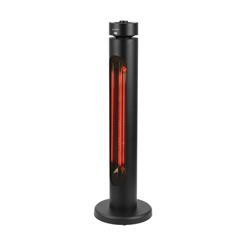 Eurom Golden chauffage de terrasse - 85cm - 2000W - noir SW1245449