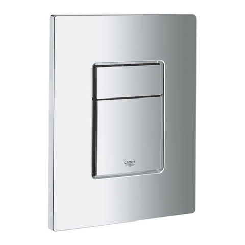 Grohe Even Bedieningsplaat - dualflush - 2-knops - chroom 0701178