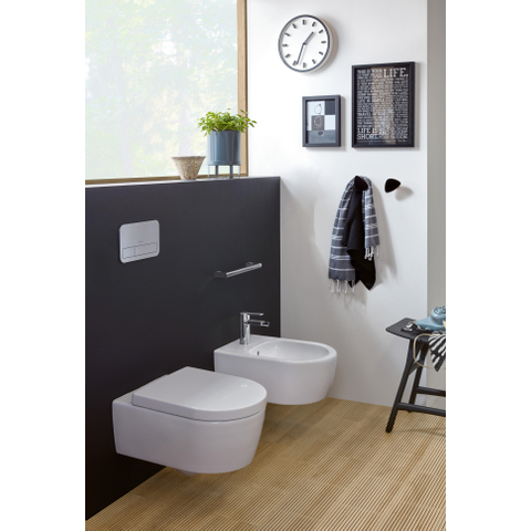 Villeroy & Boch Avento combi pack - met wandcloset - diepspoel DirectFlush - 37x53cm - met zitting - met softclose en - quickrelease - White Alpine (glans wit) SW59911