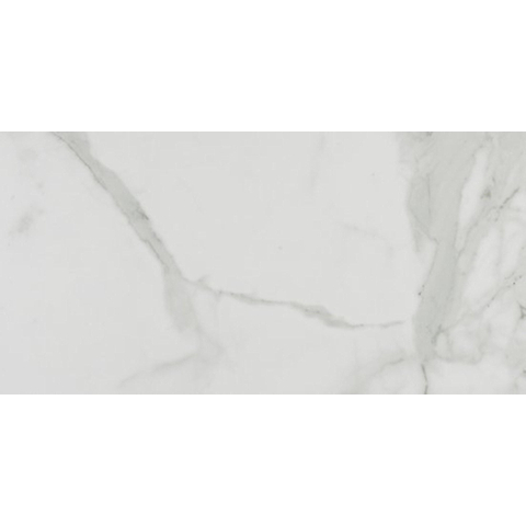 Vtwonen Classic vloer- en wandtegel - 30x60cm - 10mm - gerectificeerd - R9 - marmerlook - mat white (wit) SW367707