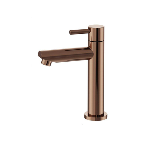 FugaFlow Efficiente Pietra Ensemble lave-mains - 40x22x10cm - trou de robinet à droite - robinet de lave-mains cuivre brossé PVD - bouchon de vidange - siphon abaissé - Dark Emporador SW1448158