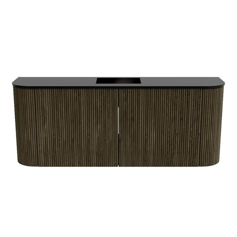 Mondiaz JOYA 103.2cm toiletmeubel - ronding links en rechts kleur Shadow - Wastafel FAYE positie Midden Zonder kraangat kleur Urban. SW1421539