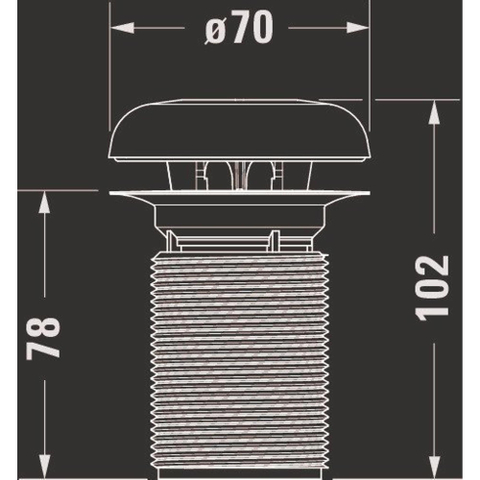 Duravit DuraStyle urinoir clapet anti-odeur avec pierre parfumée SW450169