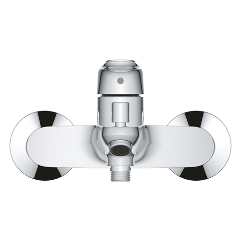 Grohe Swift QuickFix Badkraan - HOH=15cm - met omstel - met koppelingen - chroom SW1028102