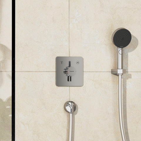 Hansgrohe DuoTurn Q Inbouw mengkraan - voor 2 functies - hoogglans chroom SW918550