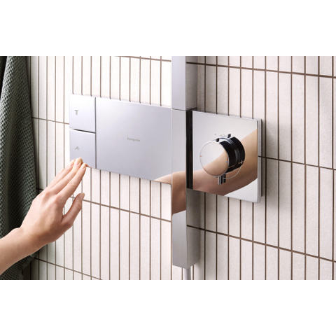 Hansgrohe Raindance Alive Q - showerpipe - 210/340 1jet - thermostaat - hoogglans chroom SW1388692