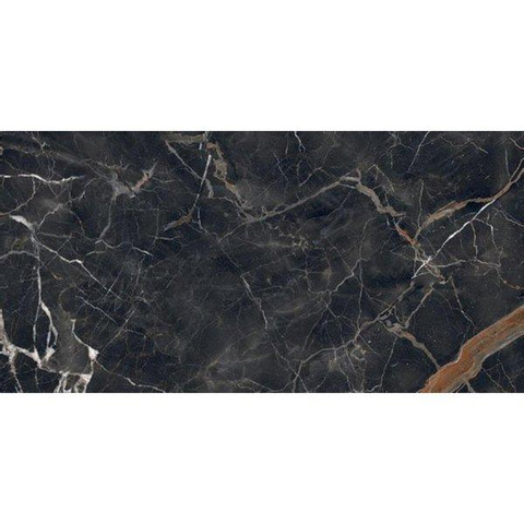 ÉCHANTILLON Ceralto Alabro Vein Carrelage sol et mur 60x120cm 6mm rectifié porcellanato Ombre Caravage SW976534
