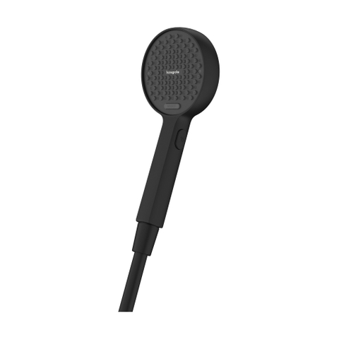 Hansgrohe Activera Select S douchette - 9.5cm - rond - 2 jets - EcoSmart - noir mat SW1388840