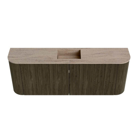 Mondiaz JOYA-DLUX 113.2cm toiletmeubel - ronding links en rechts kleur Shadow - Wastafel FAYE positie Midden 1 kraangat kleur Saba. SW1425168