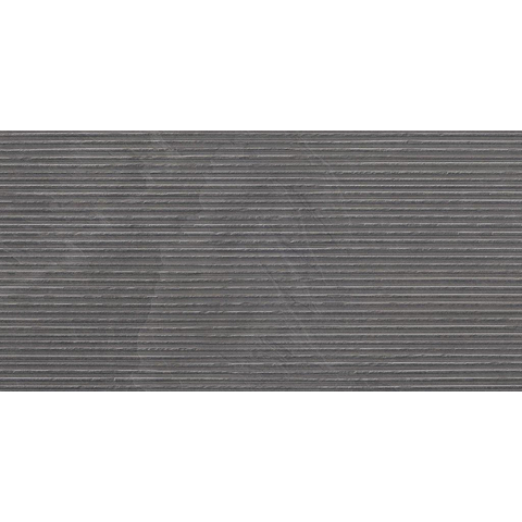 ÉCHANTILLON Terravito Alvella Carreau mural - 30x60cm - 10mm - Rectangle - rectifié - Aspect pierre naturelle - Anthracite Mat SW735880