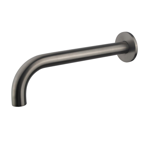 Wiesbaden Caral Baduitloop rond - 25cm 1/2" - PVD - gunmetal (antraciet) SW454668