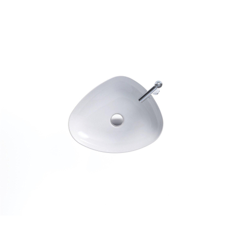 Duravit Cape cod Opzetwastafel - 40.5x50cm - zonder kraangat - zonder overloop - glans wit 0293441