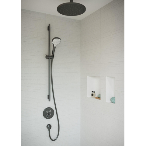 Hansgrohe Croma 280 Air - 1jet - hoofddouche - hoogglans zwart chroom SW528766