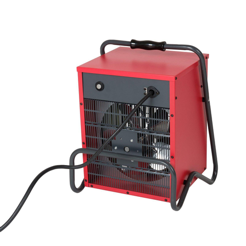 Eurom Industrial EK 9002 Werkplaatskachel krachtstroom 9000watt Rood SW298157