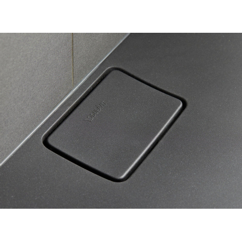 Duravit Stonetto receveur de douche 90x90cm anthracite SW88818