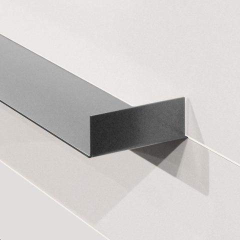 Looox Shelf tablette encastrée 60x10cm anthracite SW28713