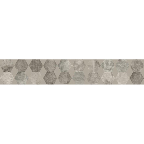 Ceralto Neroli Stone carrelage sol et mur - 30x35cm - 9mm - hexagonal - R9 - effet pierre - grey mat (gris) SW795703