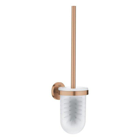 Grohe Start toiletset - toiletborstelhouder - handdoekhaak - toiletrolhouder - brushed warm sunset (koper) SW1577134